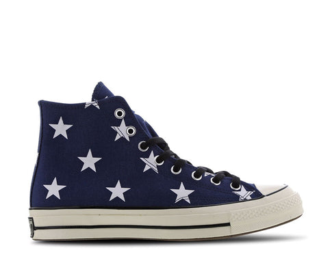 Converse Chuck 70 Hi Navy White Egret 163409C