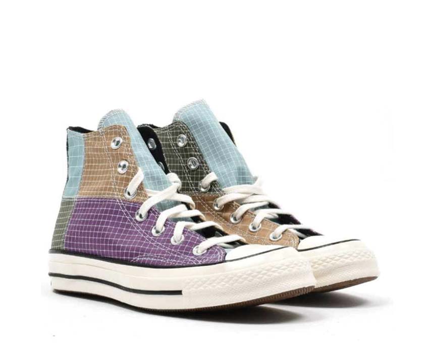 Converse X Converse 70s Quad Ripstop Dewberry / Iced Coffee / Egret 166317C