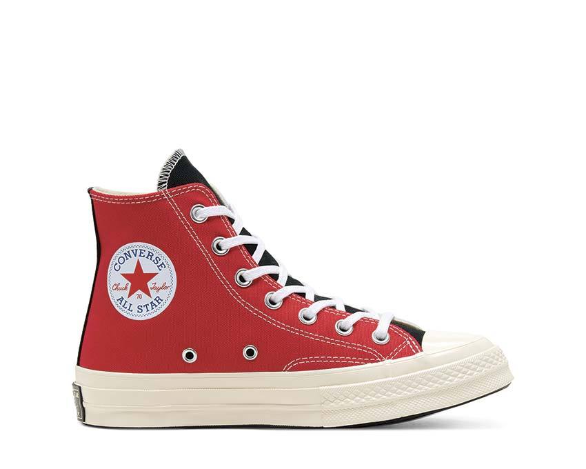 Converse Chuck 70 Logo Play Hi White / University Red - Rush Blue 166747C