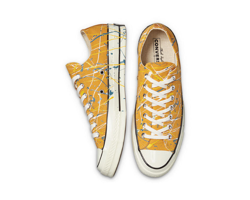 Converse Chuck 70 Low Top Archive Paint Splatter Oro Girasol / Garza 170804C Converse Chuck 70 Low Top Archive Paint Splatter Oro Girasol / Garza 170804C