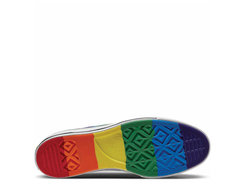Converse Chuck 70 Low Top Pride White / Black / Dark Roast 167756C