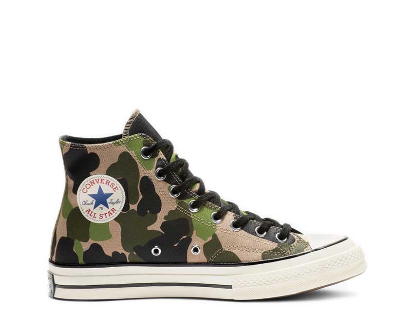 Converse Chuck 70 Print Hi Candied Ginger Piquant Green 163407C