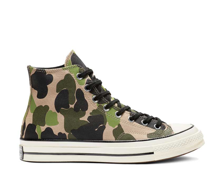 Converse Chuck 70 Print Hi Candied Ginger Piquant Green 163407C