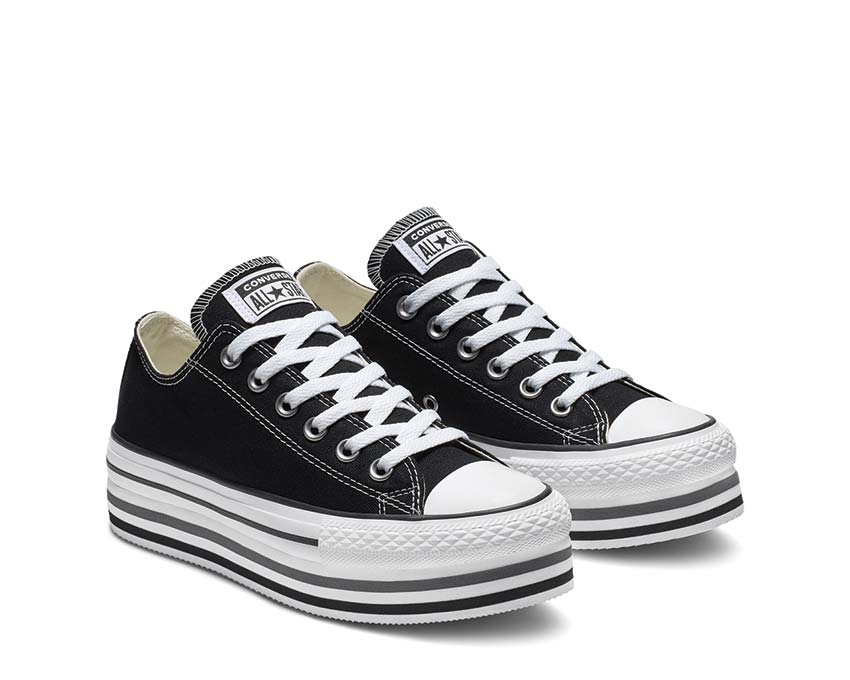 Converse Chuck Taylor All Star Platform Black / White / Thunder 563970C