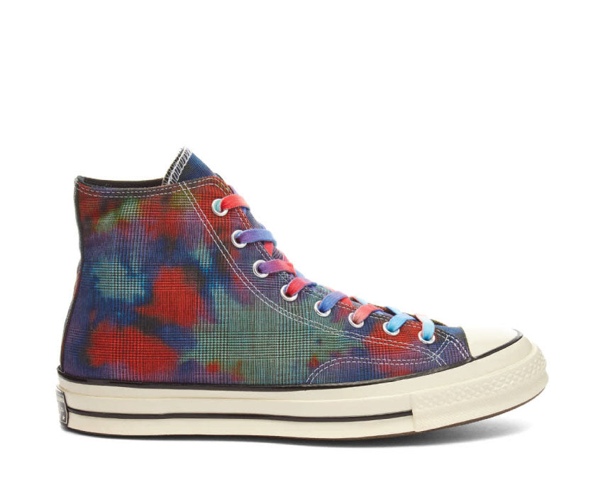 Converse CT 70 Hi Tie Dye Plaid Mint / Cactus Flower / Dewberry 168752C