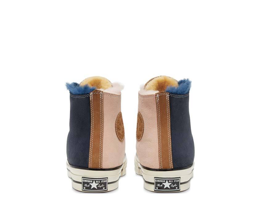 Converse Chuck 70 Hi Navy Blue / Baby Pink / Egret 166319C