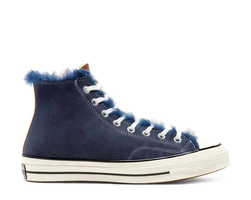 Converse Chuck 70 Hi Navy Blue / Baby Pink / Egret 166319C