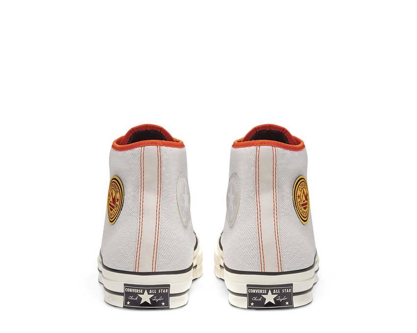 Converse East Village Explorer Chuck 70 High Top Pale Putty / Campfire Orange 165927C