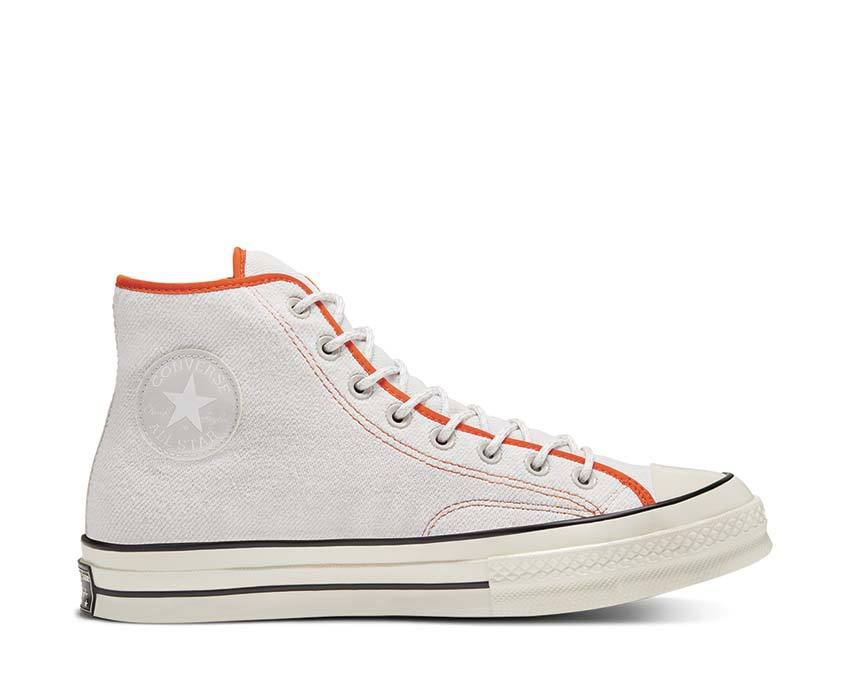 Converse East Village Explorer Chuck 70 High Top Pale Putty / Campfire Orange 165927C