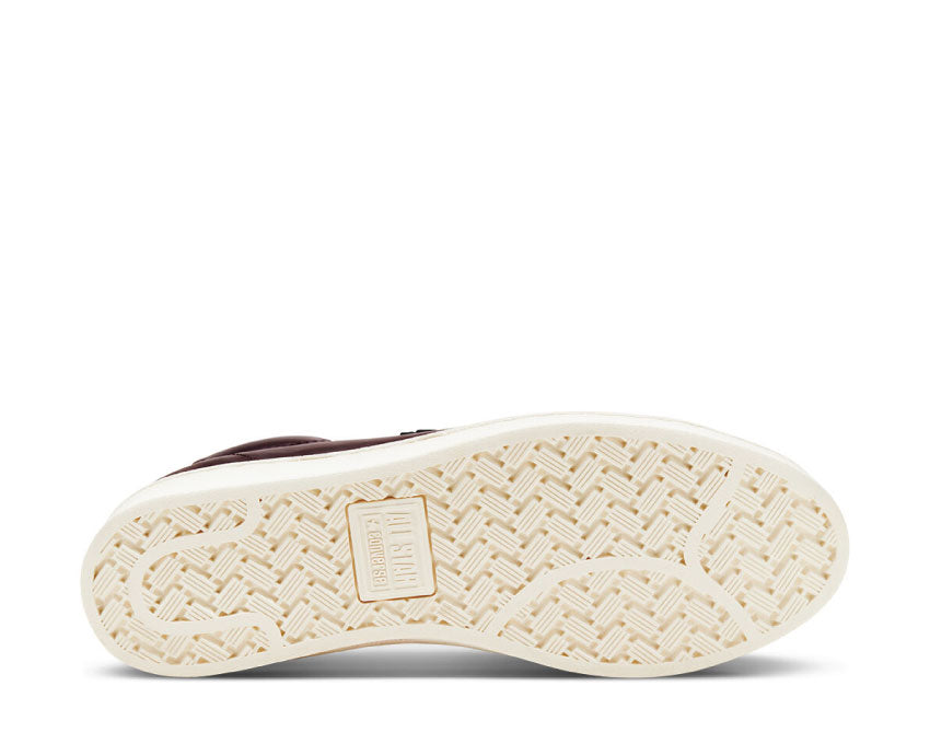 Converse X Horween Pro Leather High Top Ganache Egret Black 168750C