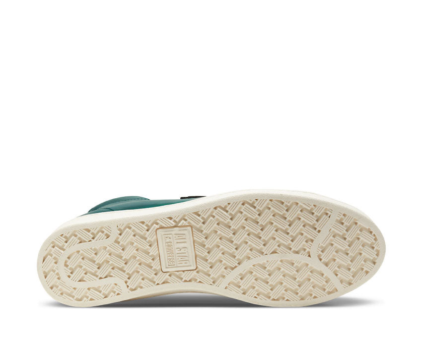 Converse X Horween Pro Leather High Top Lyons Blue Egret Sea Moss 168751C