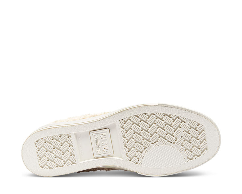 Converse Retro Sherpa Star Player Low Top White Swan / Egret / Poppy Red 169521C