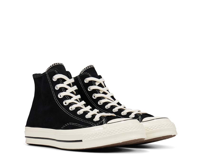Converse Suede Chuck 70 High Top Black / Egret / Egret 166216C