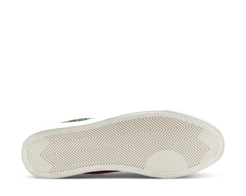 Converse Twisted Plaid Skid Grid Low Top Egret / Mutli 169218C