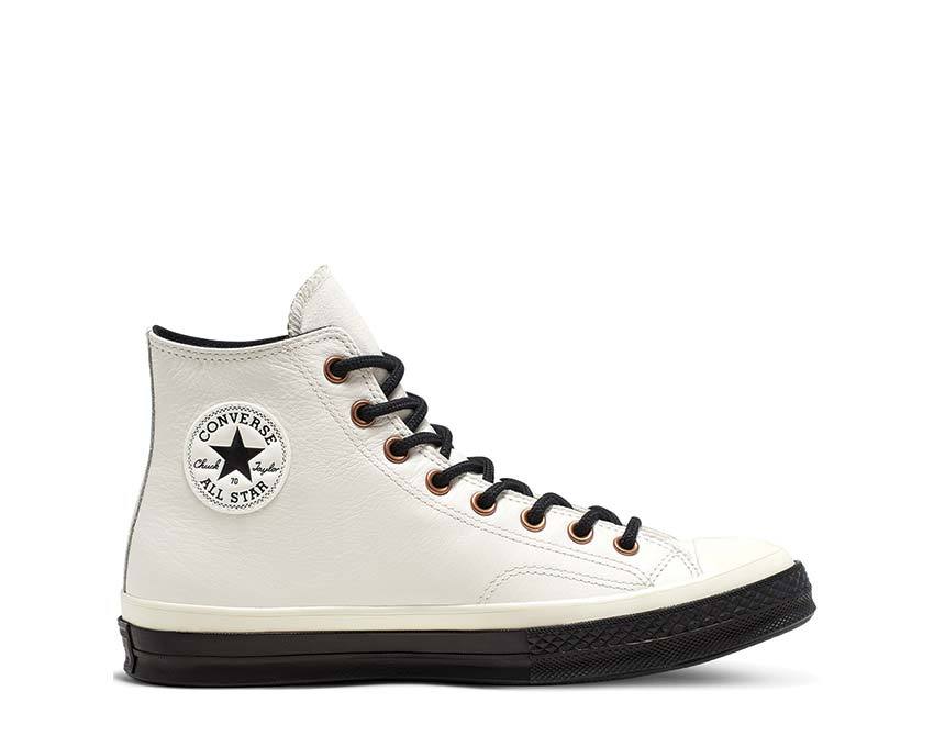 Converse Waterproof GORE-TEX Leather Chuck 70 High Top White Alyssum / Black / Egret 165924C