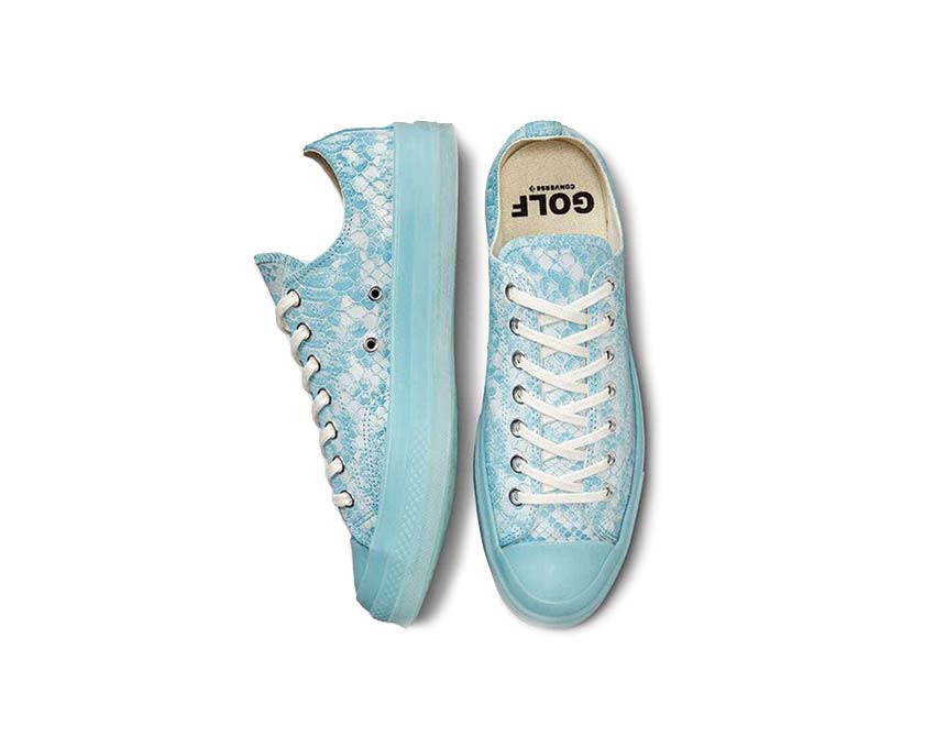 Converse Wolf Gang Chuck 70 OX Vintage White / Blue Topaz / Black 173190C