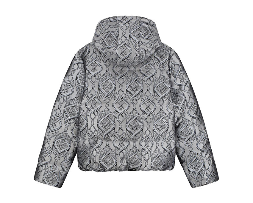 Daily Paper Lotan Puffer Jacket Grey Blue Braids 2121106