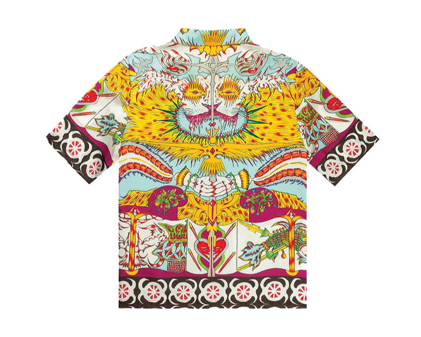 Daily Paper Lovani Shirt Yellow Flag 2121049