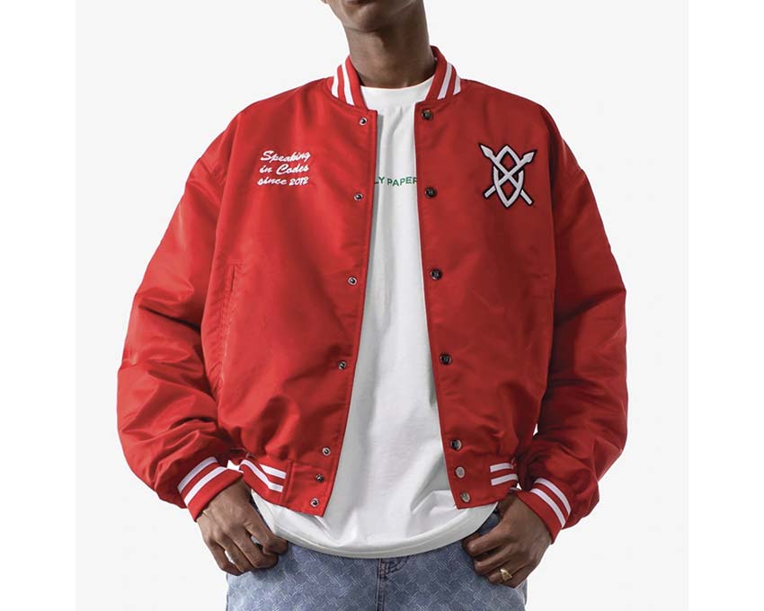 Daily Paper Masoom Jacket Salsa Red 2211006