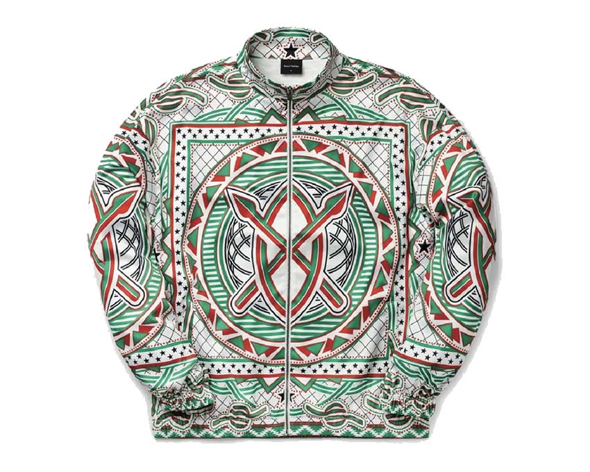 Daily Paper Moke Jacket Green Bandana 2211156