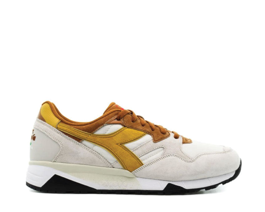 Diadora N9002 Overland Weiss / Sudan Braun 501.177735 01 C8182