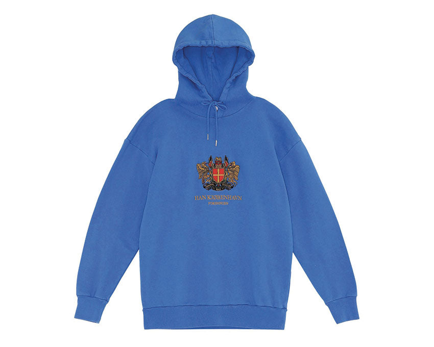 Han Kjobenhavn Artwork Hoodie Blue M-130067