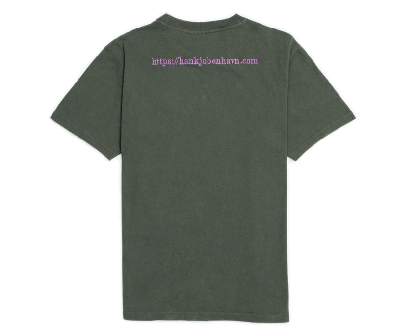 Han Kjobenhavn Artwork Tee Faded Army M-120063