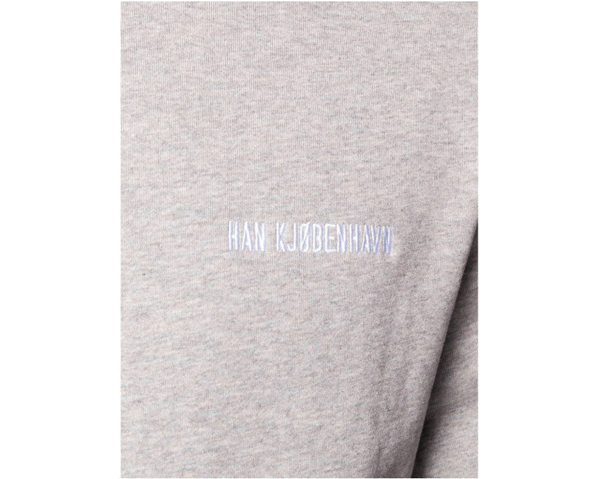 Han Kjobenhavn Casual Hoodie Grey Melange M-40002-11