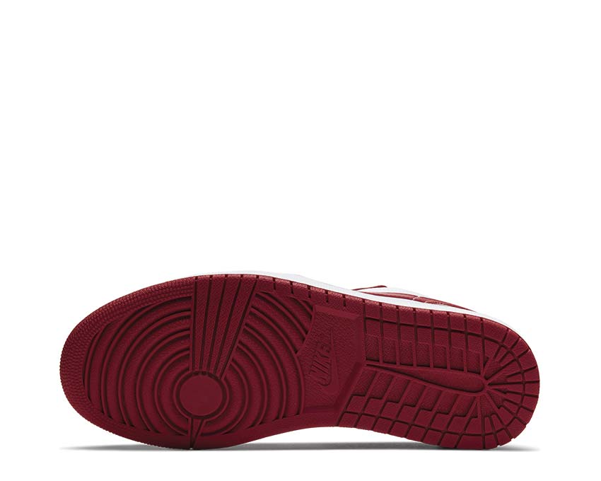 Air Jordan 1 Low Gym Red / Gym Red - White 553558-611