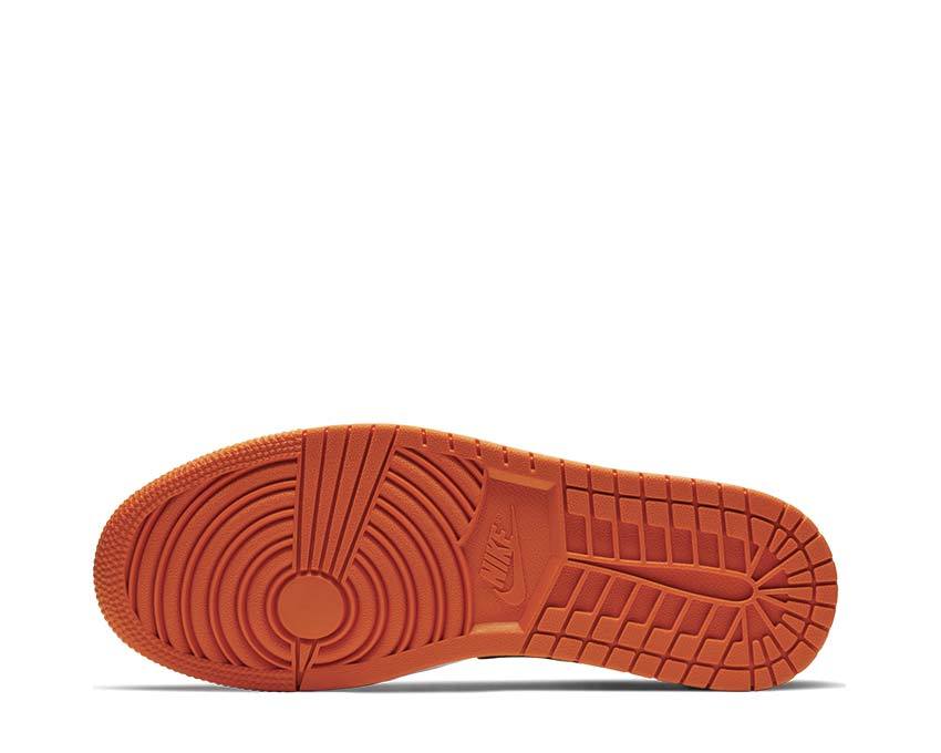 Air Jordan 1 Low White / Black - Starfish 553558-128