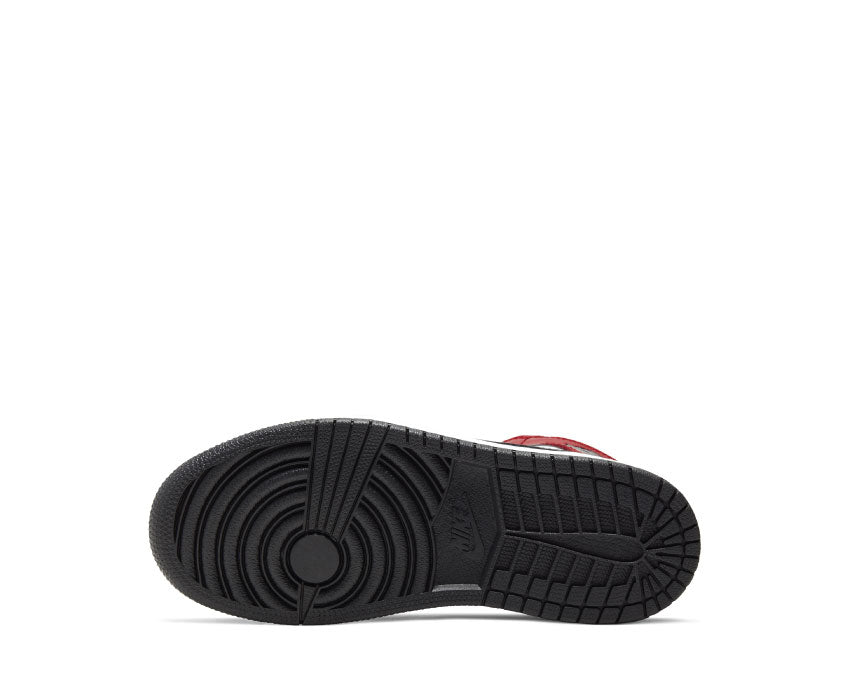 Jordan 1 Mid PS Black / Black - Gym Red 640734-069