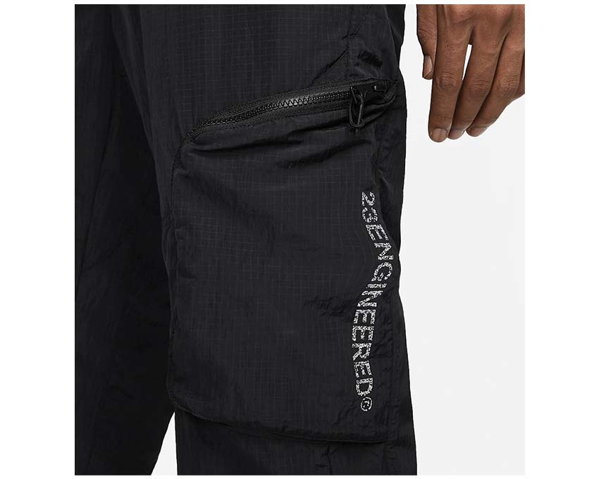 Jordan 23 Engineered Pant Black / LT Fusion Red DJ0236-010