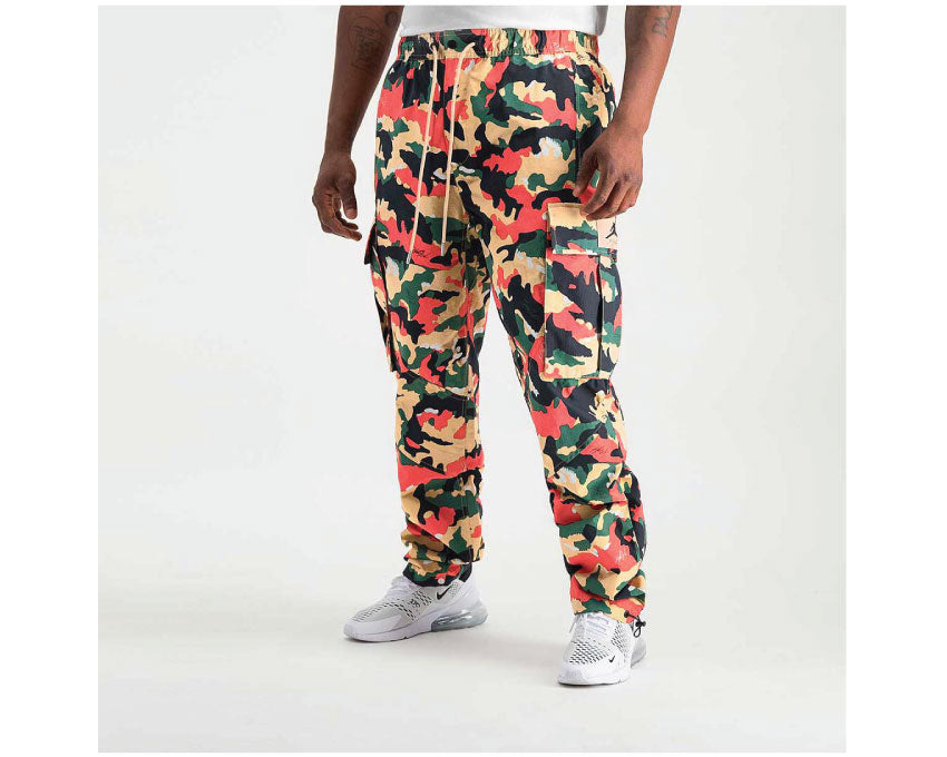 Jordan Flight Heritage Pant Hemp / Cinnabar - Noble Green DC7450-246