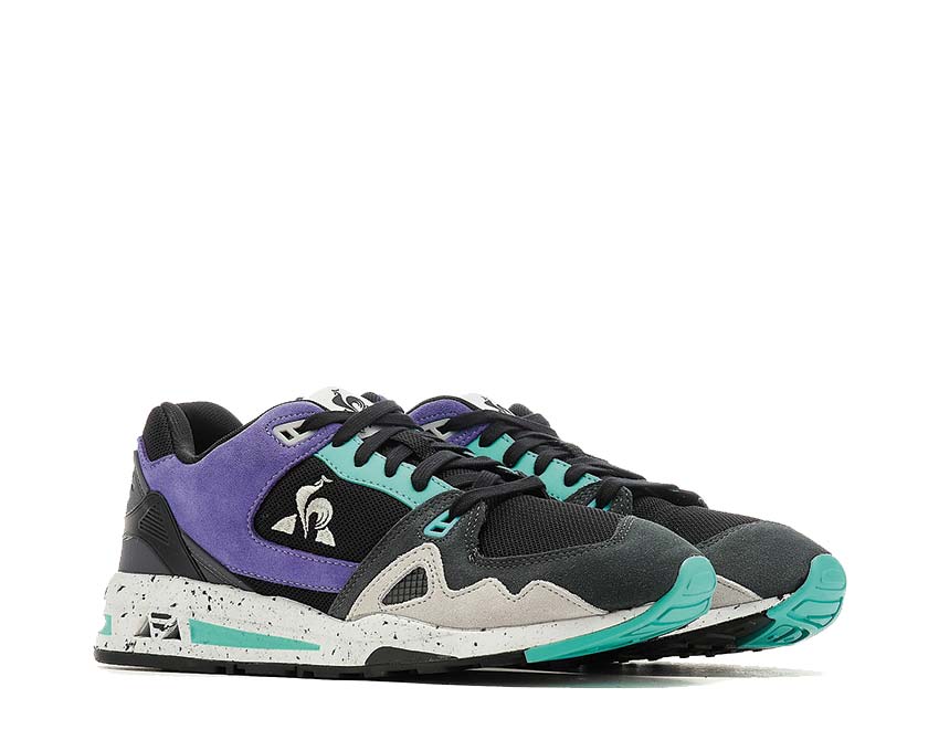 Le Coq Sportif R1000 Nineties Black / Purple Opulence 2220273