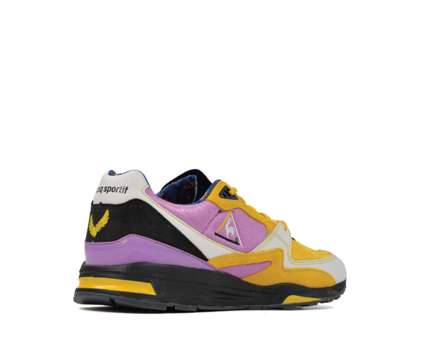 Le Coq Sportif Sneakerbox R800 "Sherut Taxi" Lilac - Yellow - Black 2010785