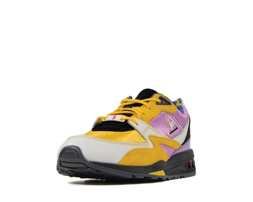 Le Coq Sportif Sneakerbox R800 "Sherut Taxi" Lilac - Yellow - Black 2010785