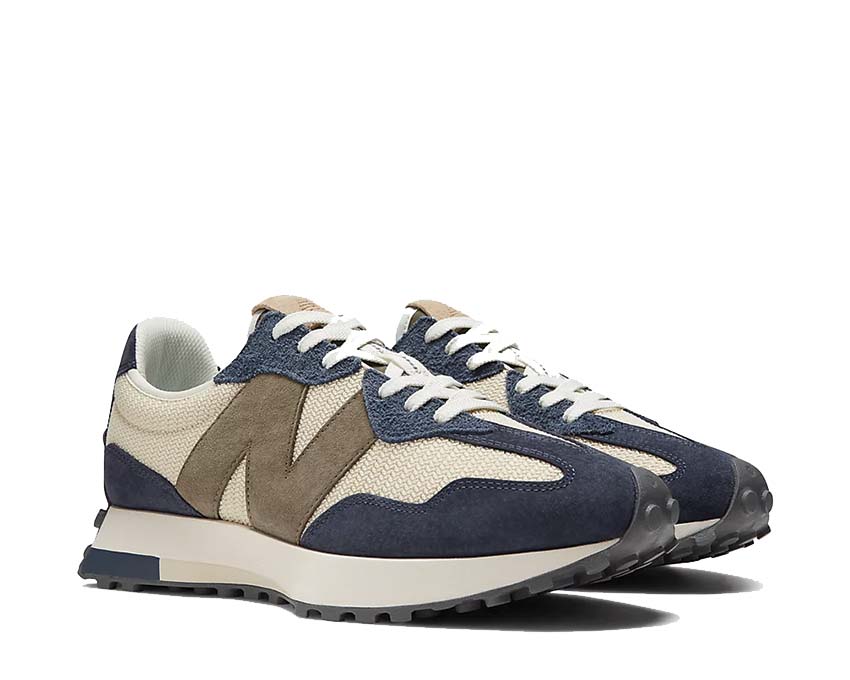 New Balance 327 Beige / Navy MS327DT