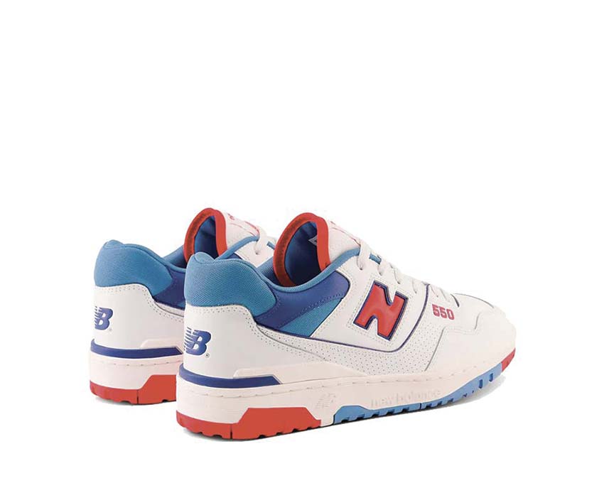 New Balance 550 GS White / Blue / Red GSB550CH