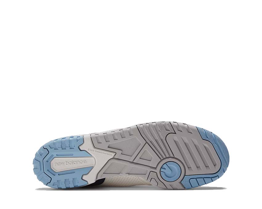 New Balance 550 White / Natural Indigo / Burgundy BB550NCF