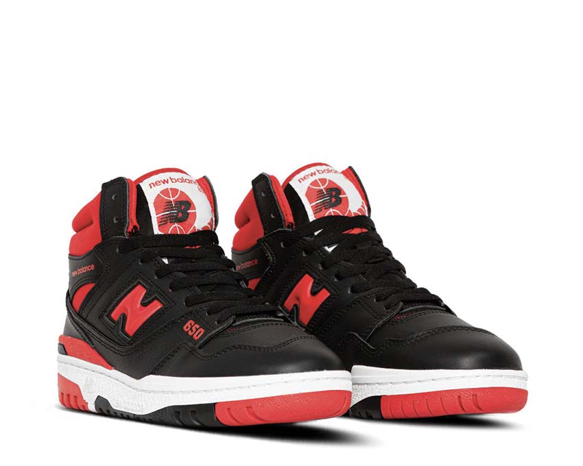 New Balance 650 Black / Red BB650RBR