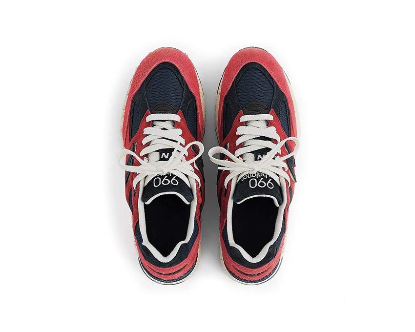 New Balance 990v2 Made in USA Chrysanthemum / Navy M990AD2