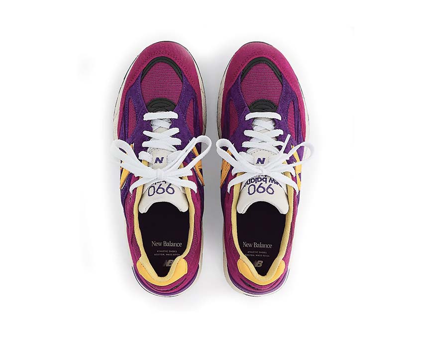 New Balance 990v2 Purple / Yellow M990PY2