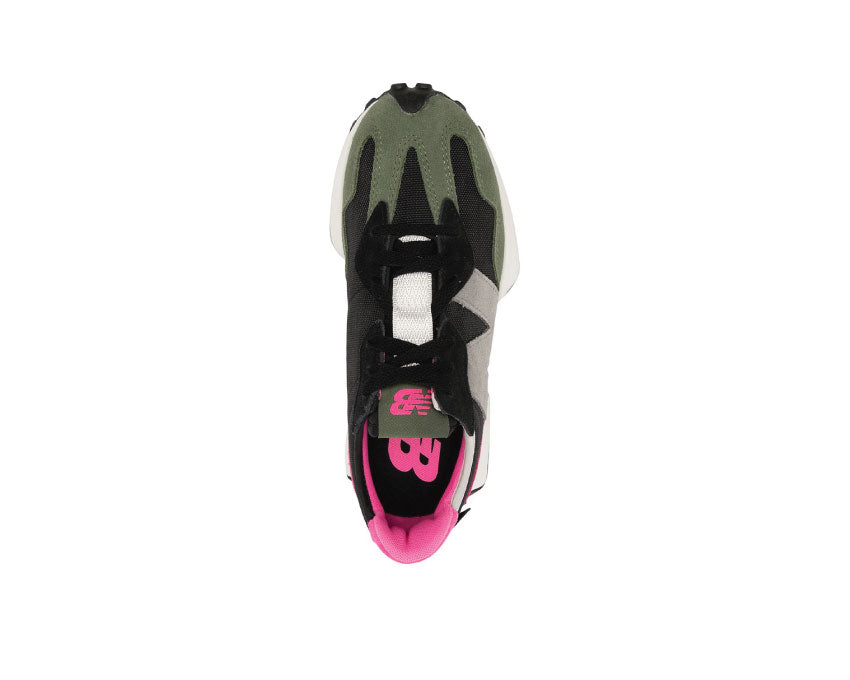 New Balance 327 Black / Pink / Green MS327WR1