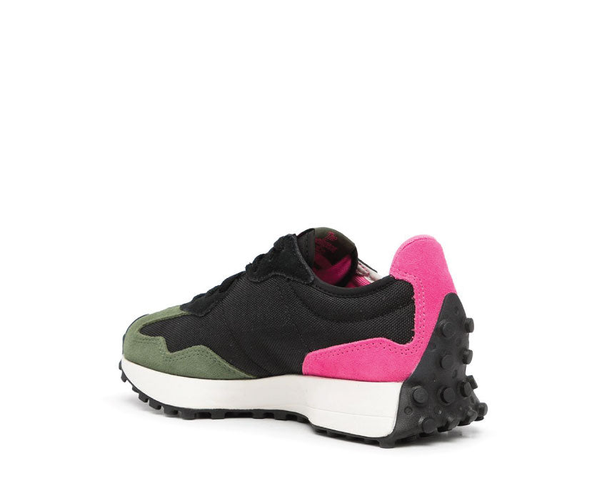 New Balance 327 Black / Pink / Green MS327WR1