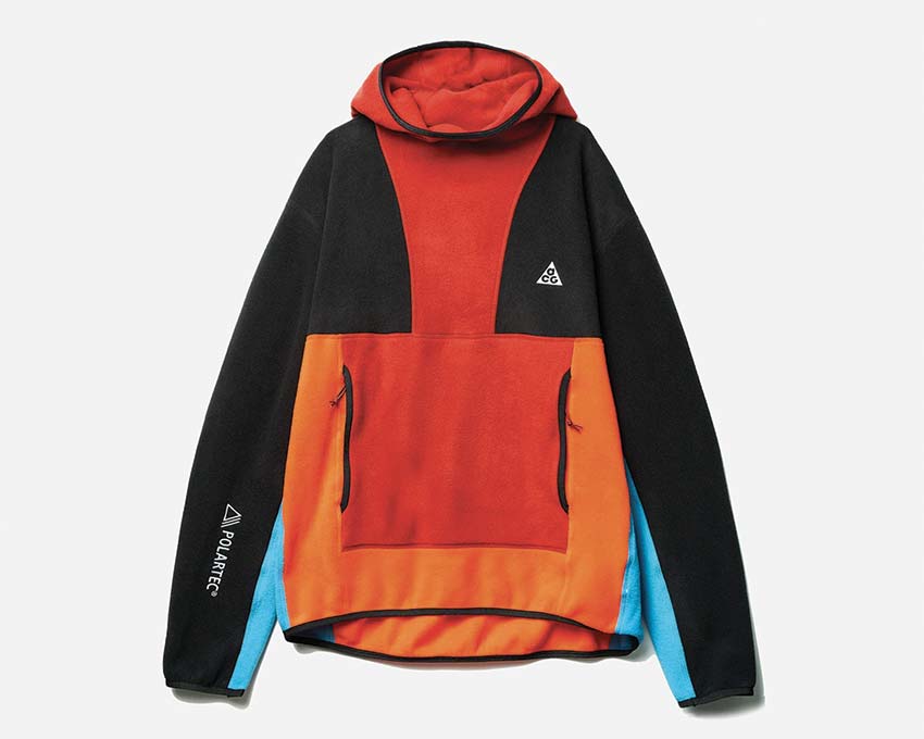 Nike ACG Polartec Wolf Tree Cinnabar / Black - Rush Orange - Dutch Blue CV0642-671