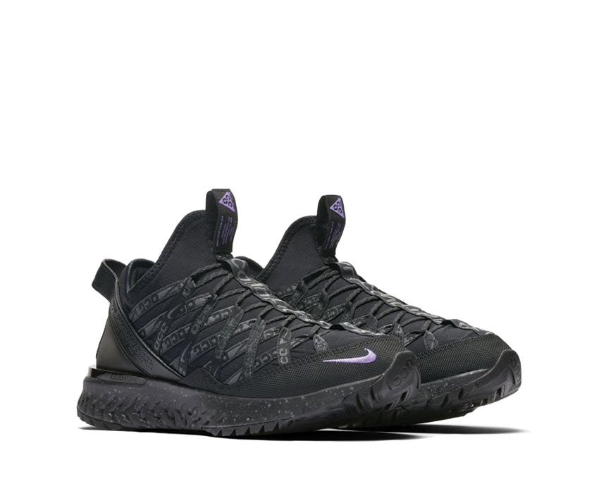 Nike React Terra Gobe Black / Space Purple - Anthracite BV6344-001