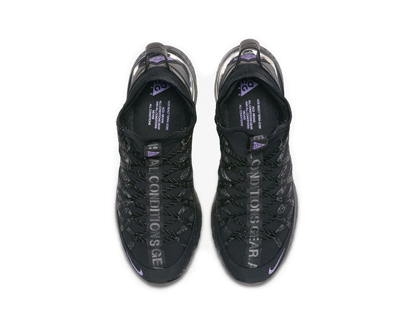 Nike React Terra Gobe Black / Space Purple - Anthracite BV6344-001