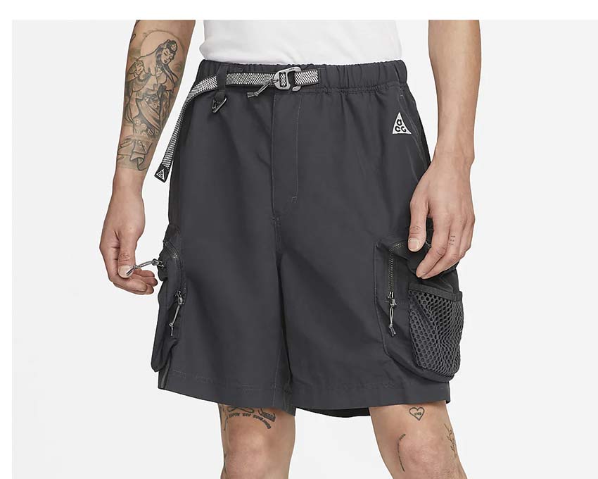 Nike ACG Snowgrass Shorts DK Smoke Grey / Summit White DN3945-070