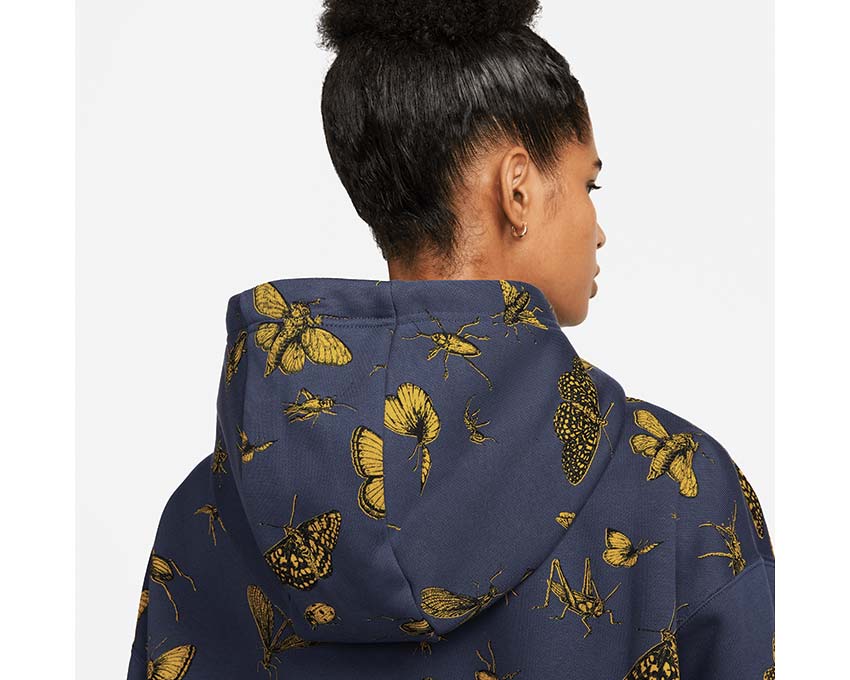 Nike ACG TF PO Hoodie GFX AOP Thunder Blue / Black - Summit White DQ5511-437