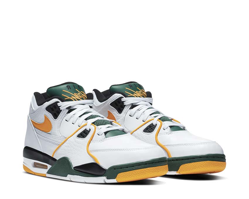 Nike Air Flight 89 Vintage White /  Del Sol - Fir - Black CN0050-100